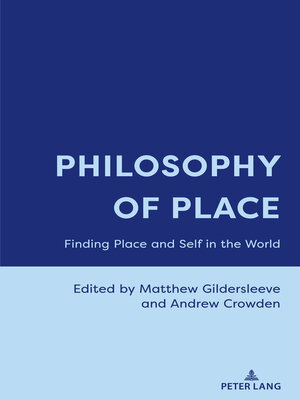cover image of Philosophy of Place